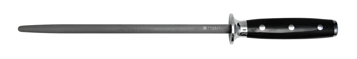 Yaxell GOU 101 Wetzstahl 38 cm HP-Y-37080 Profi Kochmesser  Yaxell GOU 101 Wetzstahl 38 cm HP-Y-37080 Profi Kochmesser