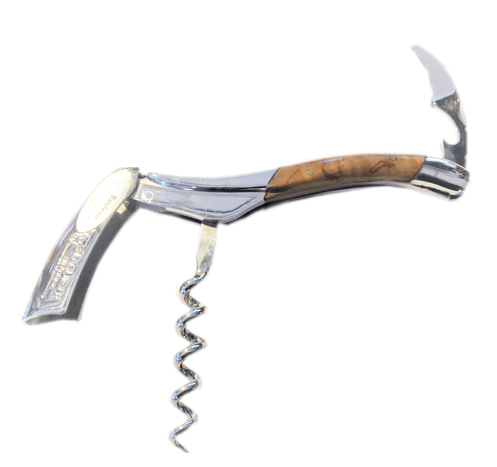 Laguiole en Aubrac Sommellier, Kellnermesser mit Ledertasche