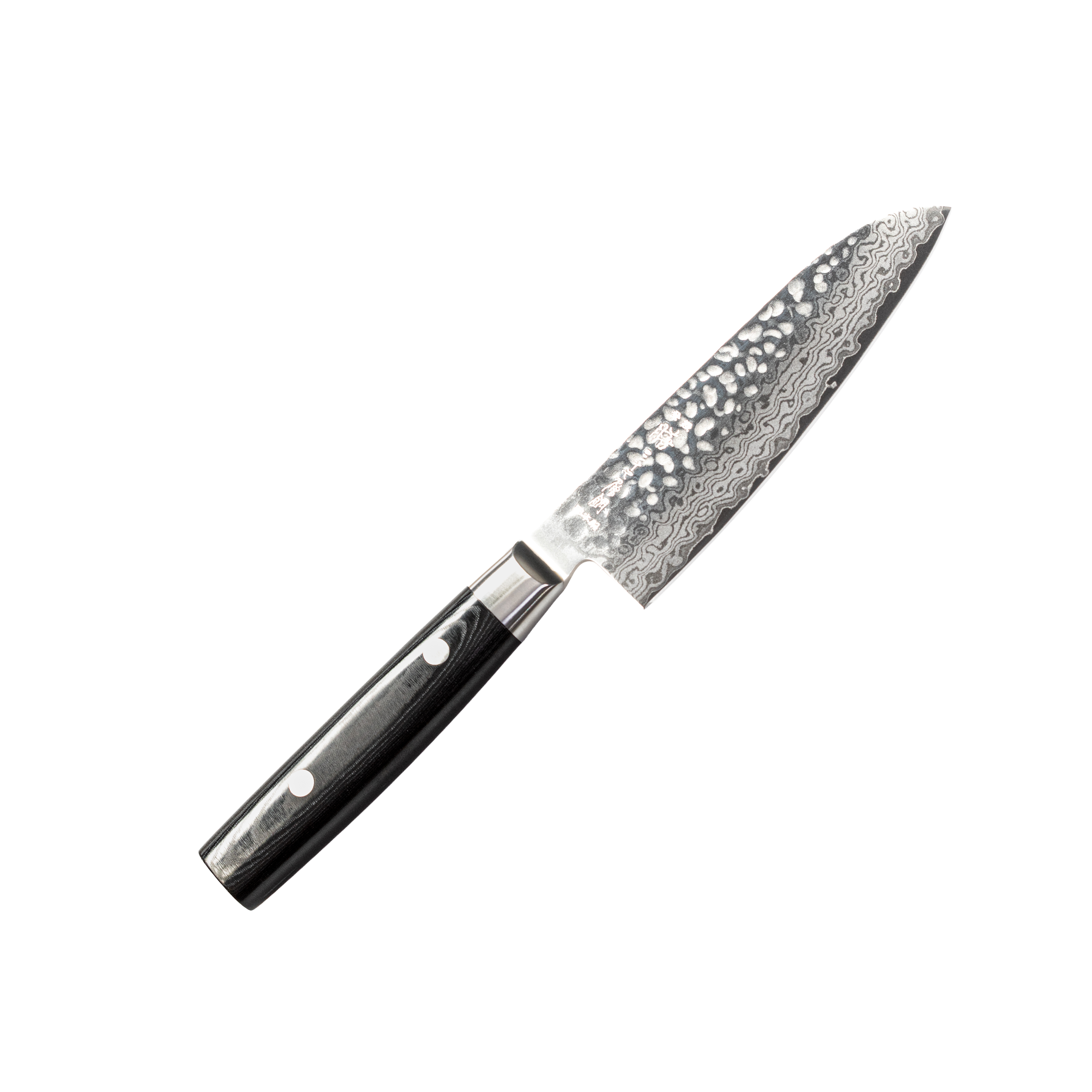 Yaxell Zen Santoku Messer 12,5 cm HP-Y-35512 mit Hammerschlag Profi Kochmesser