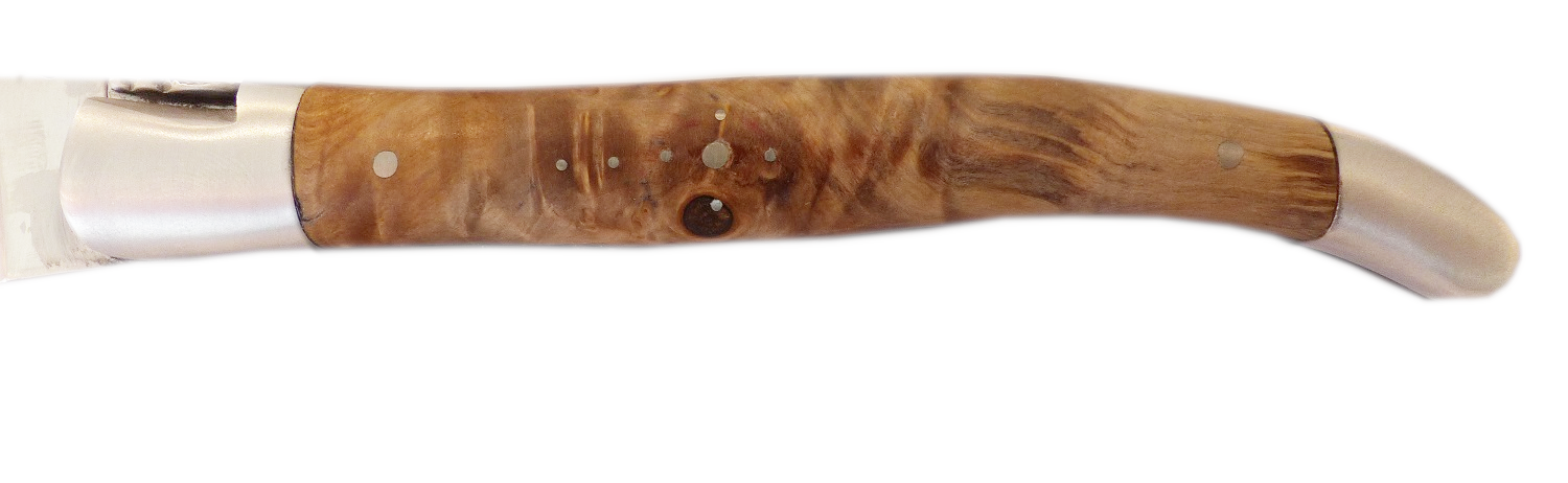 LAGUIOLE en Aubrac Original Taschenmesser Griffschalen aus Rosskastanienholz