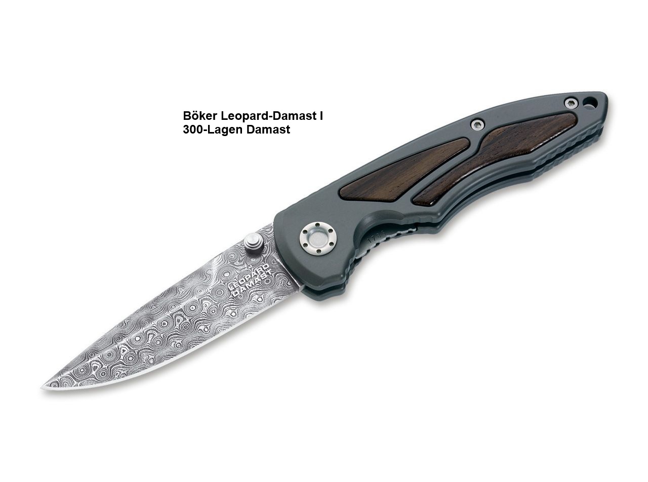 Böker Damast Taschenmesser Leopard-Damast I, Nr. 3752 oder 3757