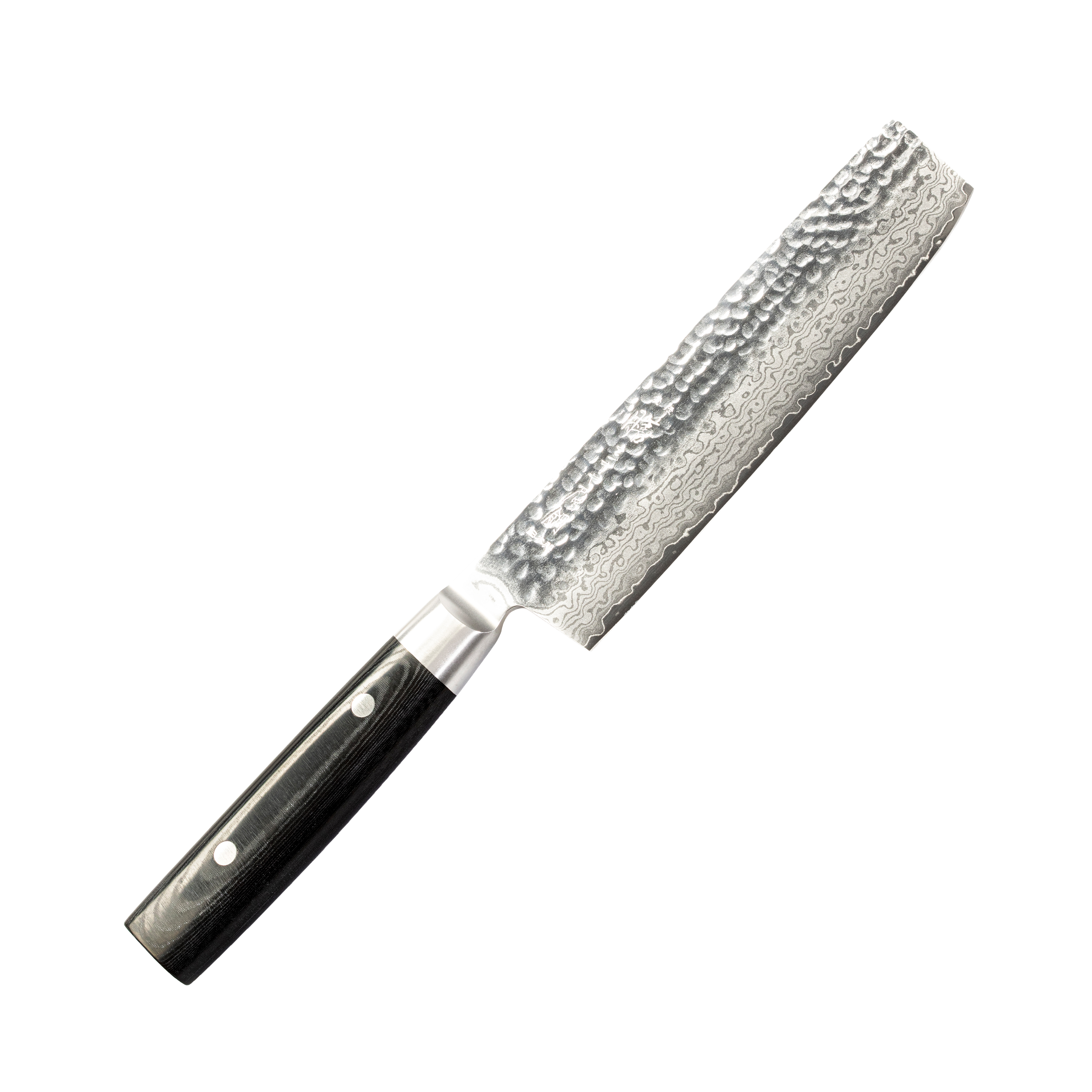 Yaxell Zen Nakiri Messer 16,5 cm HP-Y-35544 mit Hammerschlag Profi Kochmesser 