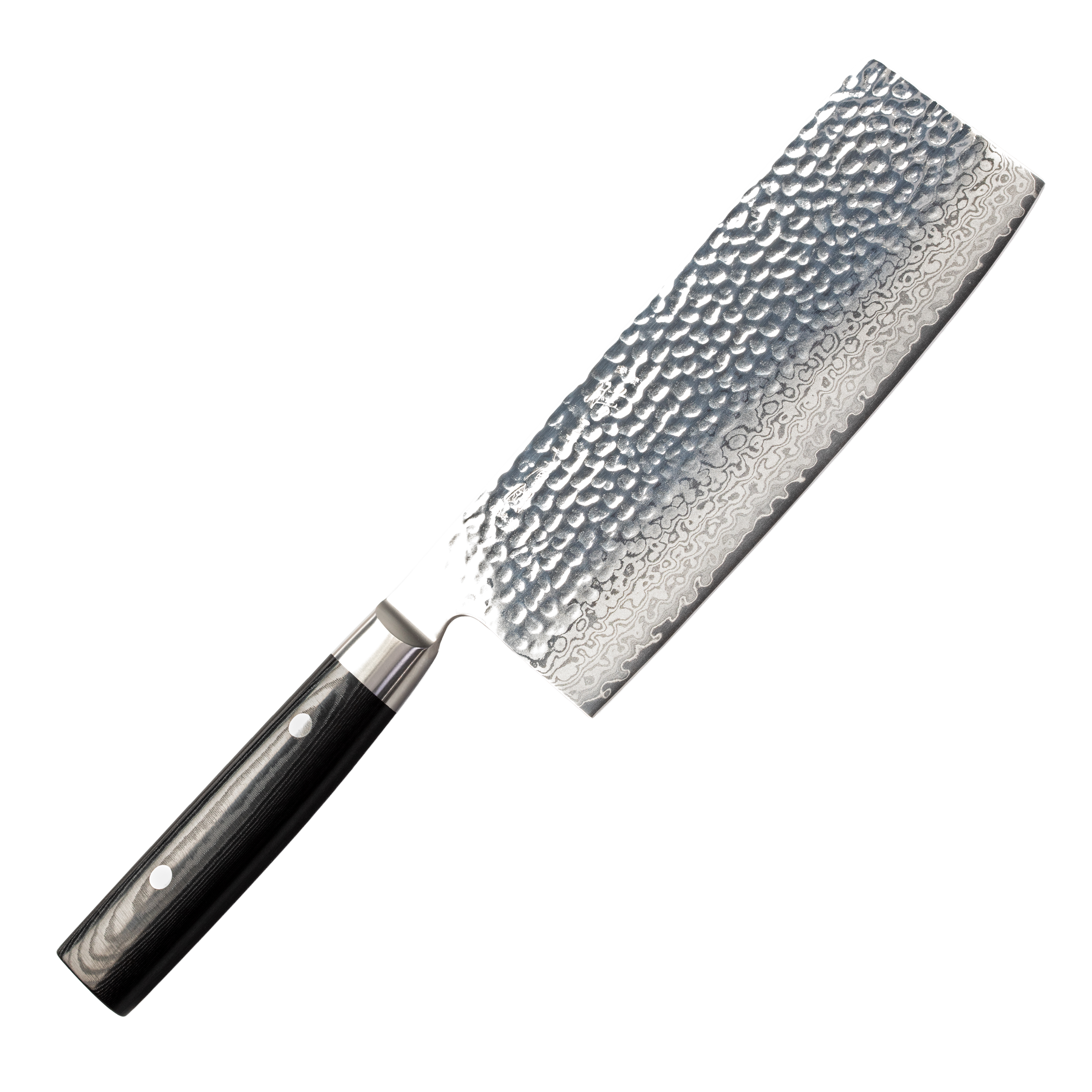 Yaxell Zen China Kochmesser 18 cm HP-Y-35519 mit Hammerschlag Profi Kochmesser