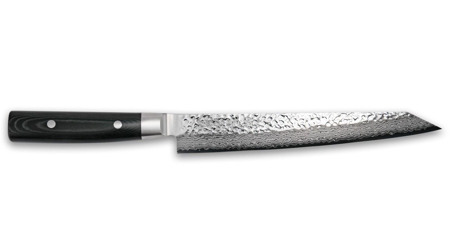 Yaxell Zen Schinkenmesser 23 cm HP-Y-35539 mit Hammerschlag Profi Kochmesser  Yaxell Zen Schinkenmesser 23 cm HP-Y-35539 mit Hammerschlag Profi Kochmesser