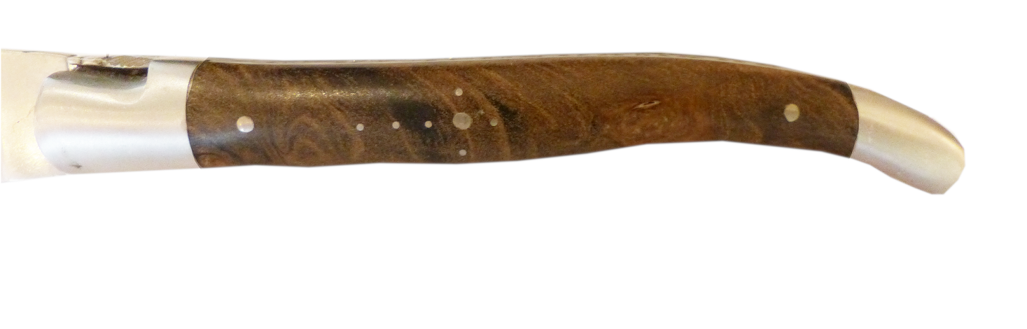 LAGUIOLE en Aubrac Original Taschenmesser Griffschalen aus Lorbeerholz